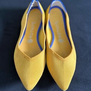 Rothy's Vibrant Yellow Flats